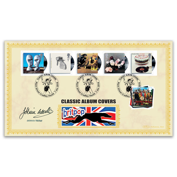 2010 Classic Album Covers Stamps BLCS 2500 Cover 2 - Signed Johnnie Walker