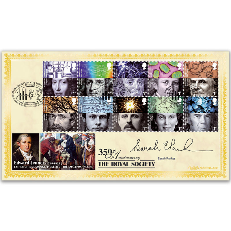 2010 The Royal Society BLCS 2500 - Signed Sarah Parker