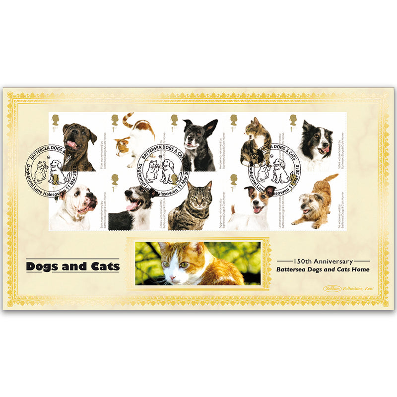 2010 Battersea Dogs & Cats Home Stamps BLCS 2500