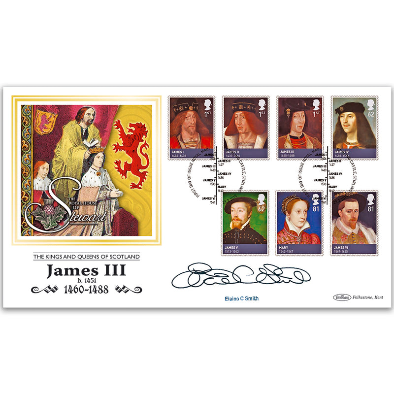 2010 House of Stewart Stamps BLCS 2500 - Signed by Elaine C. Smith