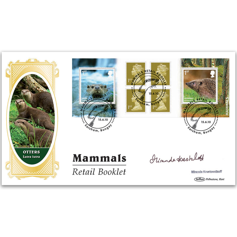 2010 Mammals Retail Booklet BLCS 2500 - Signed Miranda Krestovnikoff