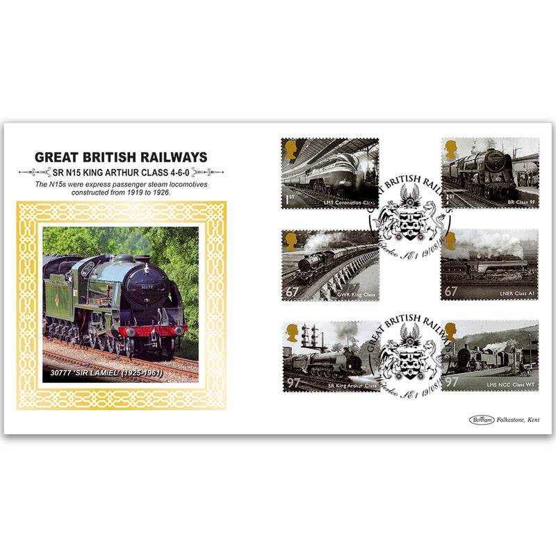 2010 Great British Railways Stamps BLCS 2500