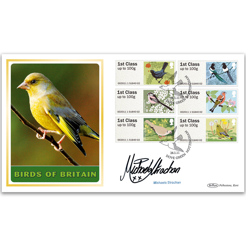 2011 Post & Go 'Birds of Britain' BLCS 2500 - Signed by Michaela Strachan