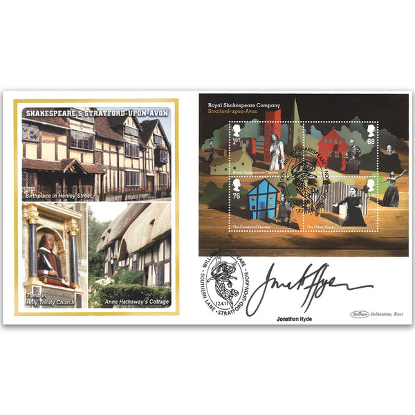 2011 Royal Shakespeare Company M/S BLCS 2500 - Signed Jonathan Hyde