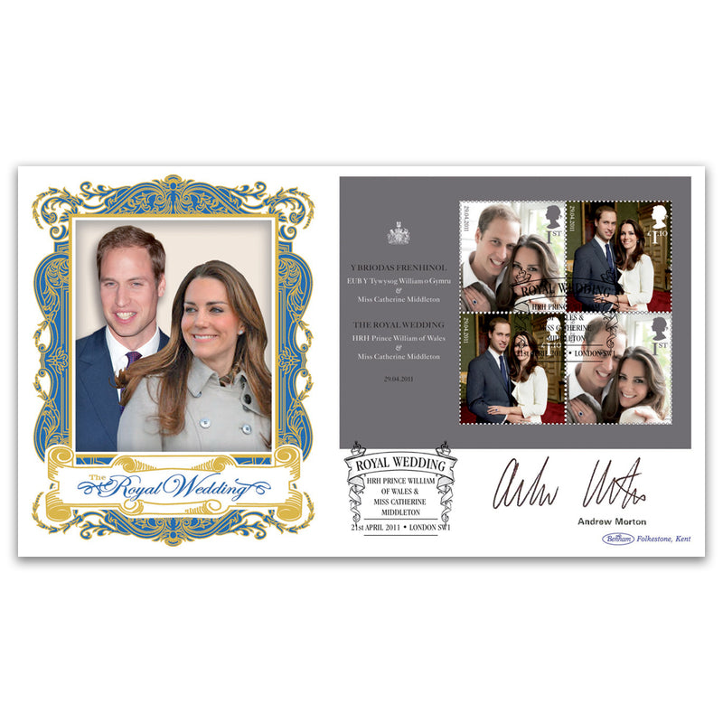 2011 Royal Wedding M/S BLCS 5000 - Signed Andrew Morton