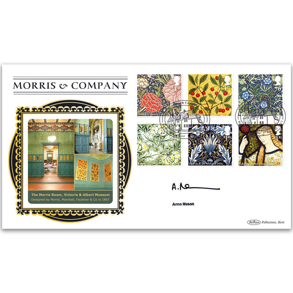 2011 William Morris & Company Stamps BLCS 5000 - Signed Anna Mason