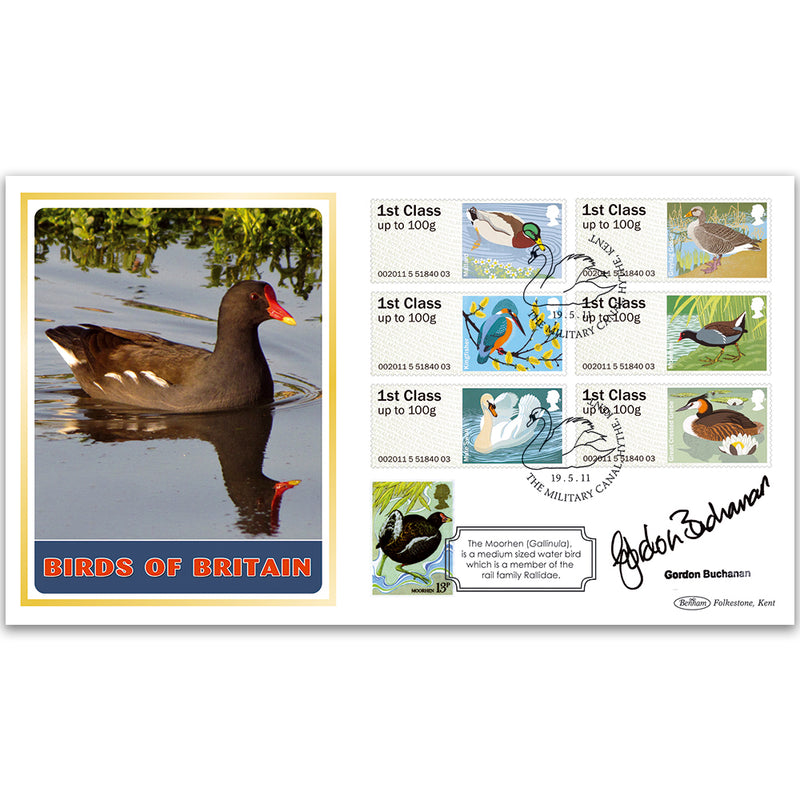 2011 Birds of Britain Post & Go 3 BLCS 2500 - Signed Gordon Buchanan