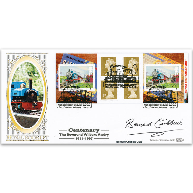 2011 Bernard Cribbins Signed Thomas the Tank Engine R/Bklt BLCS25