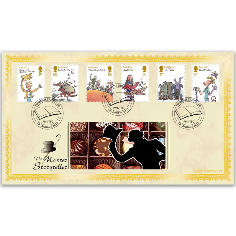 2012 Roald Dahl Stamps BLCS 2500