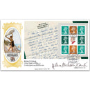 2012 Roald Dahl PSB BLCS Pane 1- Mixed Machin - Signed Helena Bonham Carter