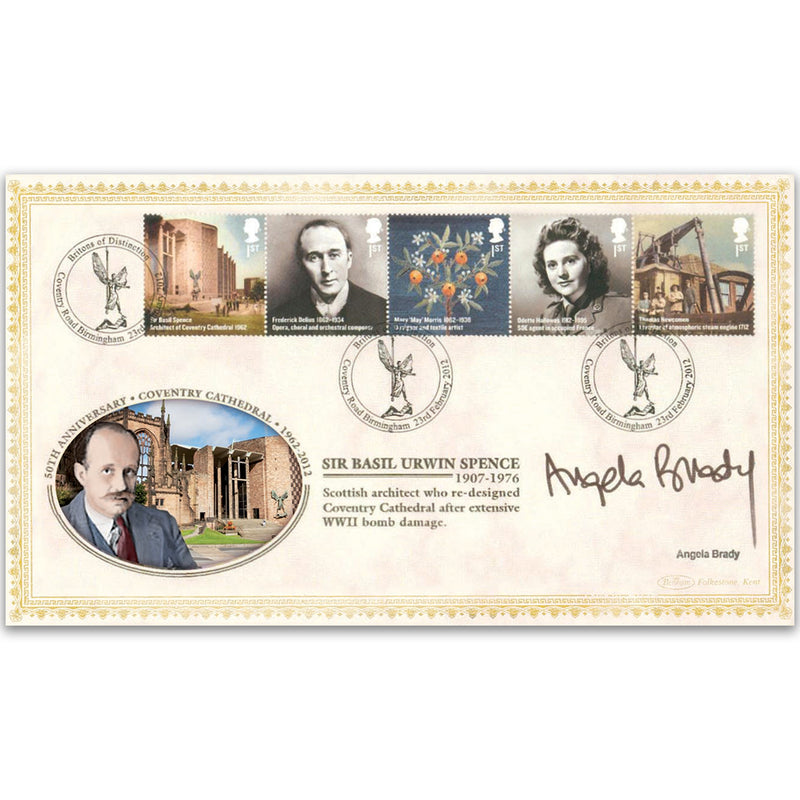 2012 Britons of Distinction Cover 1 BLCS 2500 - Signed Angela Brady