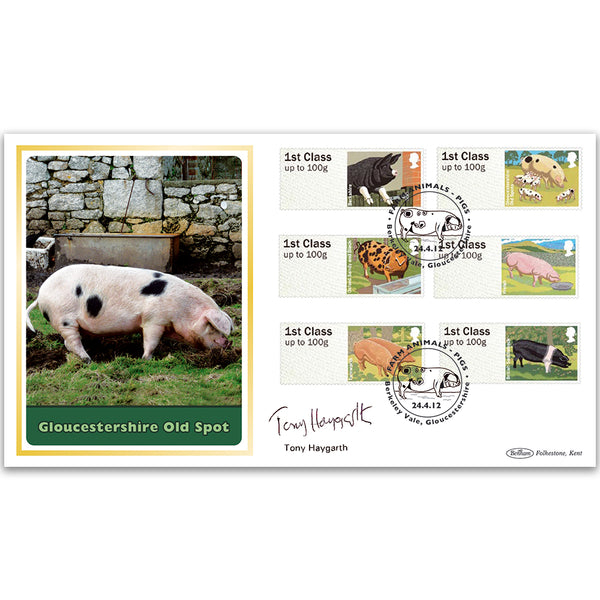 2012 Post & Go Farm Animals BLCS 5000 - Signed by Tony Haygarth