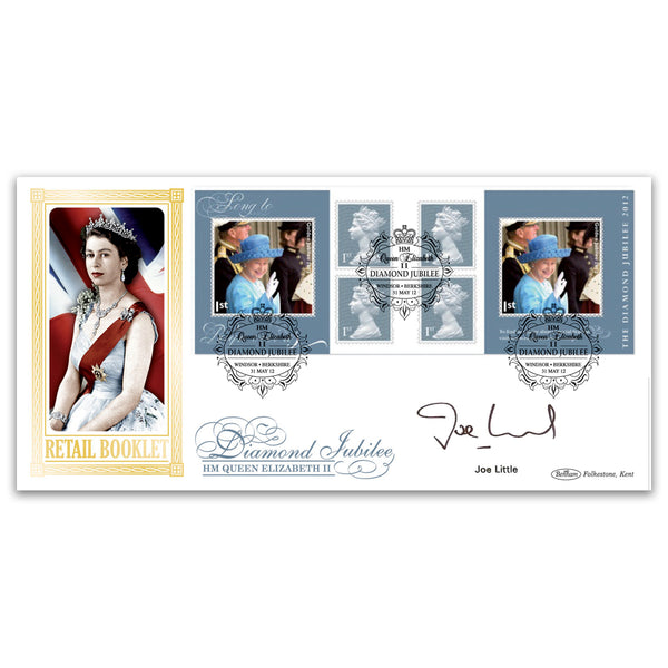 2012 Diamond Jubilee Retail Bklt BLCS 5000 - Signed Joe Little