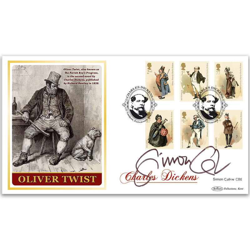 2012 Charles Dickens BLCS 5000 - Signed by Simon Callow