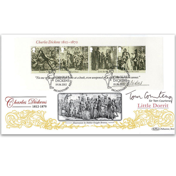 2012 Charles Dickens M/S BLCS 2500 - Signed by Sir Tom Courtenay