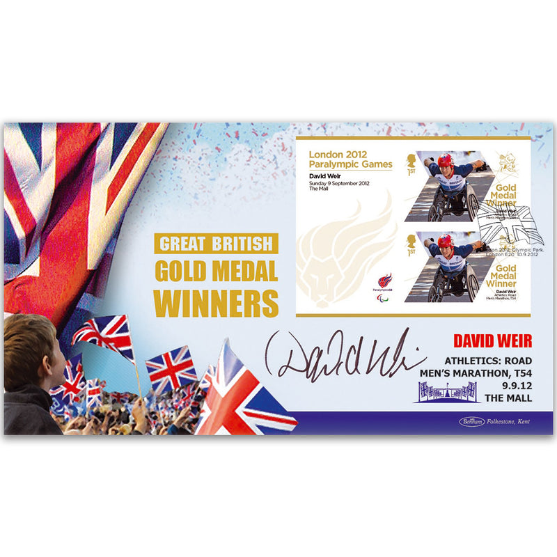 GMW M/S No 63 David Weir BLCS Cover Signed