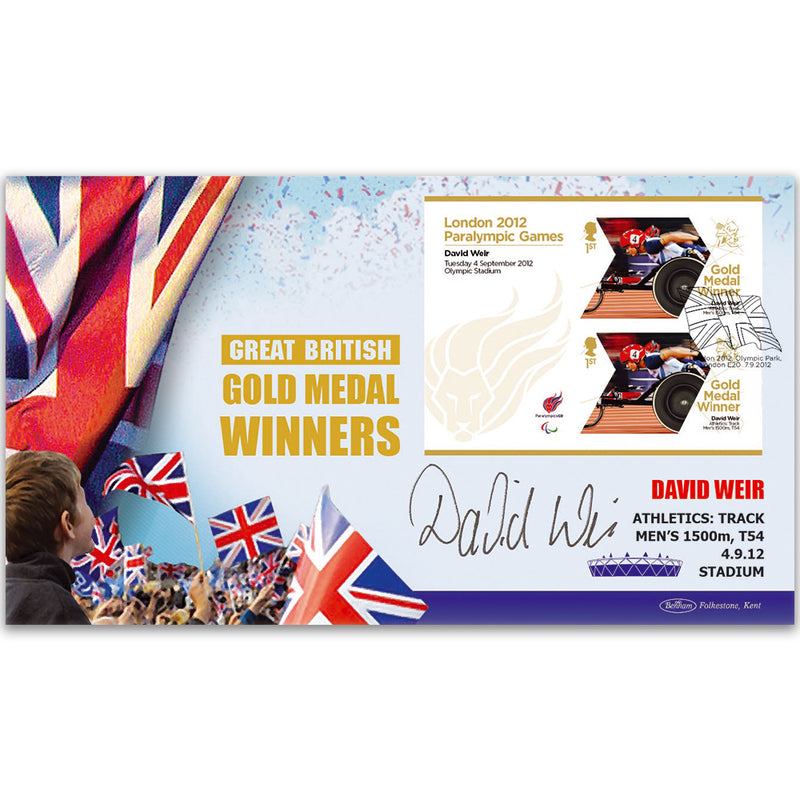 GMW M/S No 51 David Weir BLCS Signed Cover