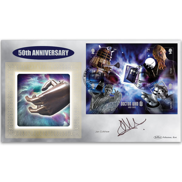 2013 Doctor Who M/S BLCS 5000 - Signed Jon Culshaw