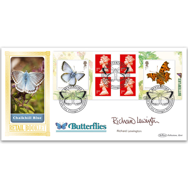 2013 Butterflies Retail Booklet BLCS 5000 - Signed Richard Lewington