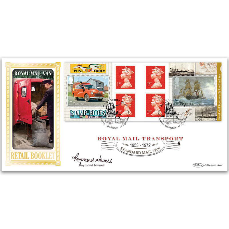 2013 Royal Mail Transport Retail Bklt BLCS 2500 - Signed Raymond Newell