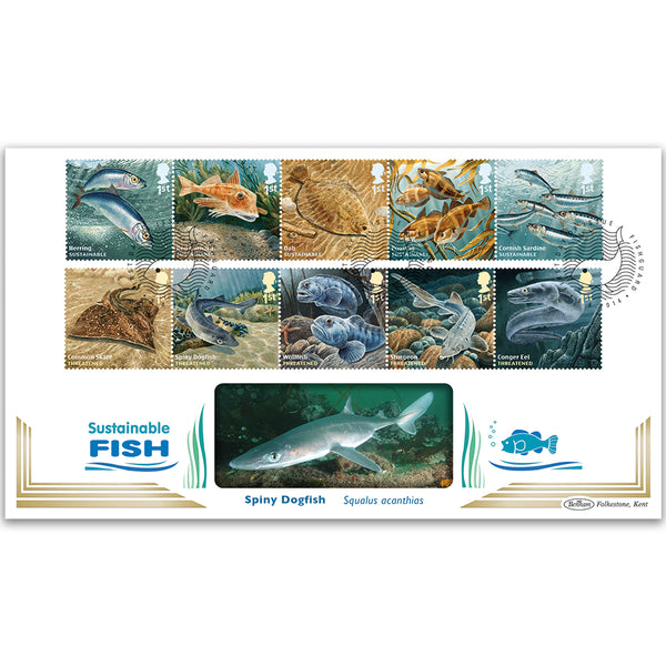 2014 Sustainable Fish Stamps BLCS 2500