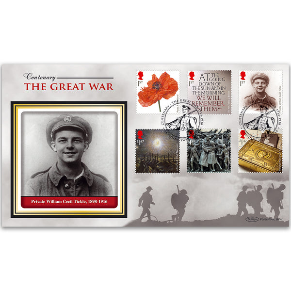 2014 The Great War Stamps BLCS 5000