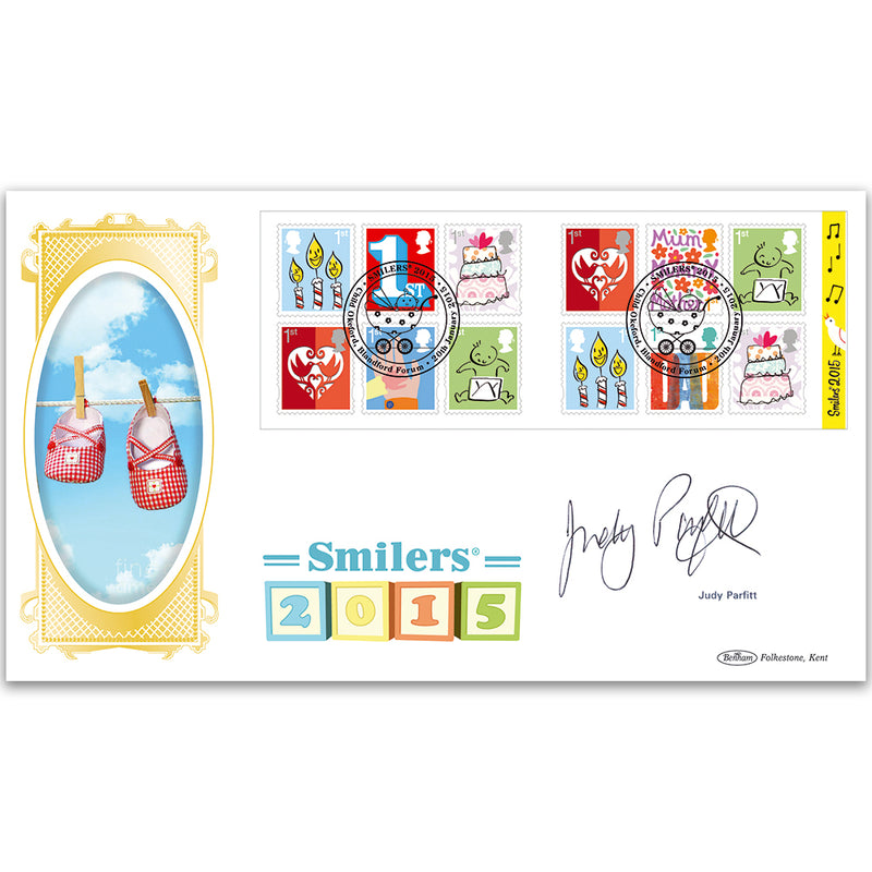 2015 Smilers Retail Booklet BLCS 2500 - Signed by Judy Parfitt