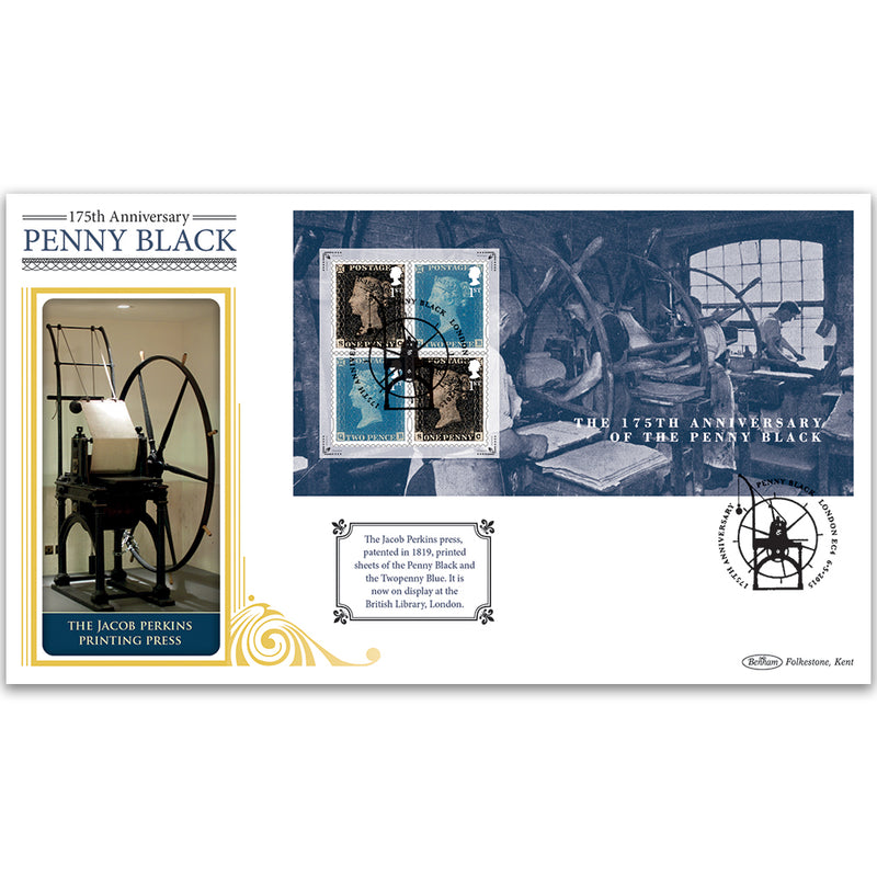 2015 175th Anniversary Penny Black M/S BLCS2500