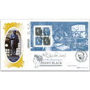 2015 175th Ann. Penny Black Barcoded M/S Ltd Ed 1000 - Signed Laura Carmichael