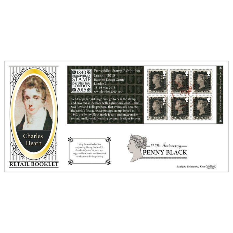 2015 175th Ann. Penny Black Retail Booklet BLCS 2500