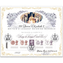 2015 Long to Reign Over Us Barcoded M/S - Limited Edition 1000 - Signed Alastair Bruce of Crionaich