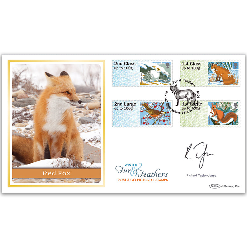 2015 Post & Go Winter Fur & Feathers BLCS 2500 - Signed Richard Taylor-Jones