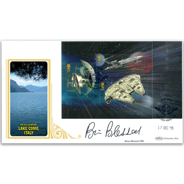 2015 Space Adventure PSB BLCS P3 3x1st Falcon Signed Brian Blessed