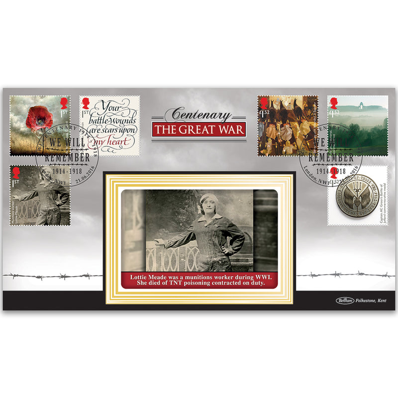 2016 WW1 Stamps BLCS 2500