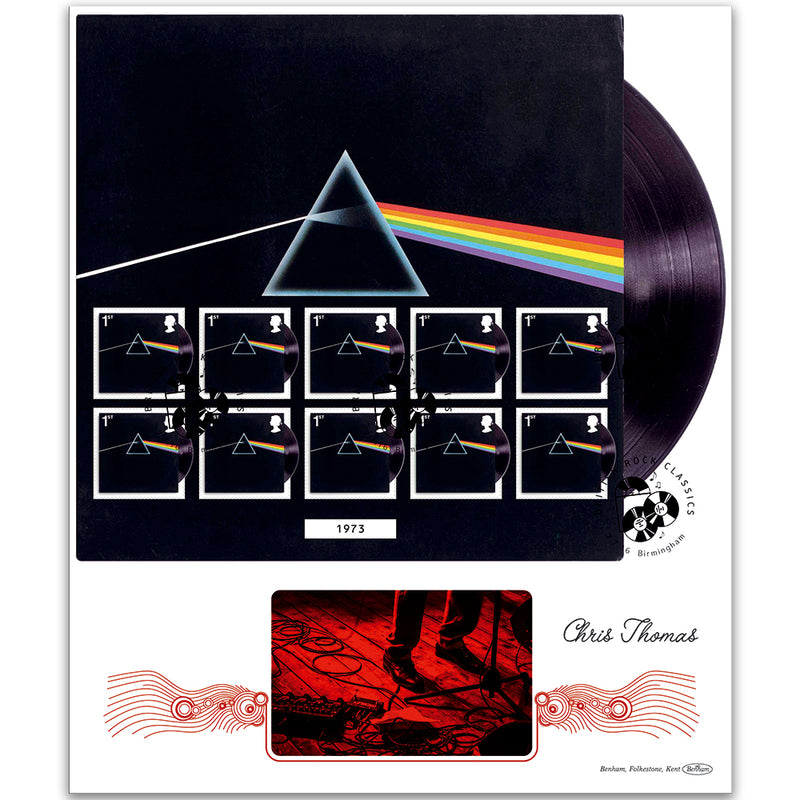 2016 Pink Floyd Maxi Sheet BLCS 2500 - Signed by Chris Thomas