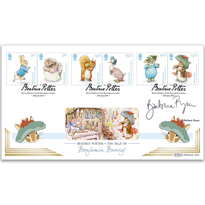 2016 Beatrix Potter Stamps BLCS 2500 - Signed Barbara Flynn