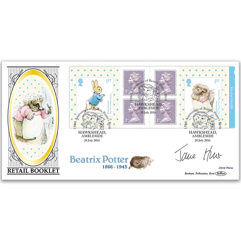 2016 Beatrix Potter Retail Booklet BLCS 5000 Signed Jane How