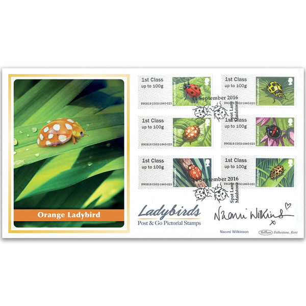 2016 Post & Go Ladybirds BLCS 2500 - Signed by Naomi Wilkinson