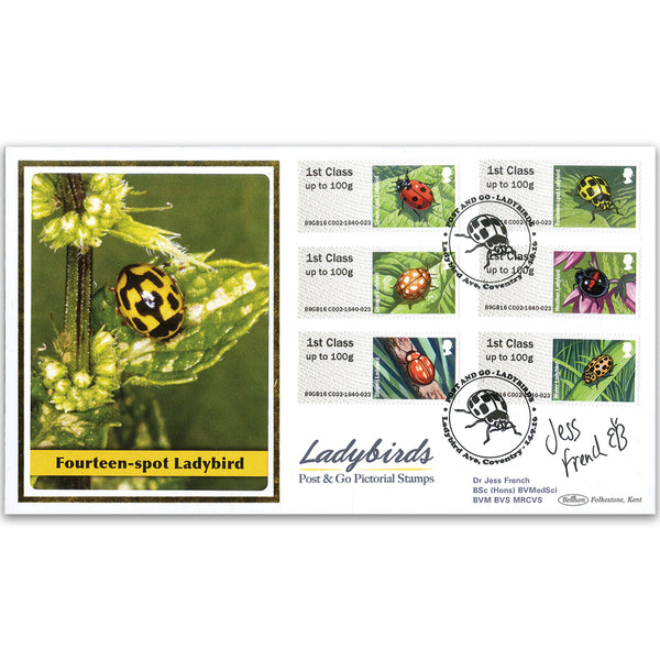 2016 Post & Go Ladybirds BLCS 5000 - Signed by Dr. Jess French