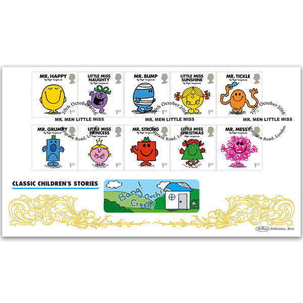 2016 Mr Men Stamps BLCS 2500