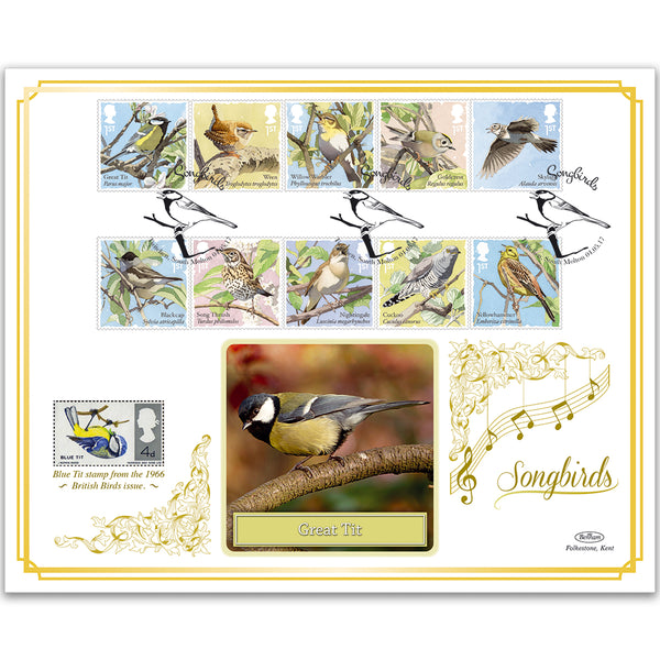 2017 Songbirds Stamps BLCS 5000