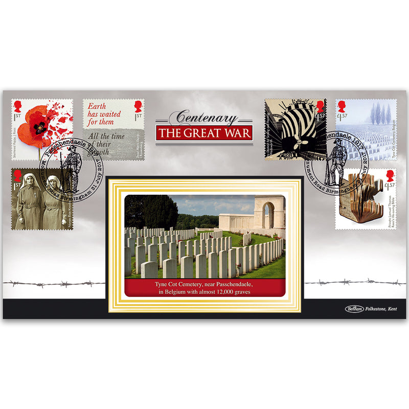 2017 WWI Stamps - Benham BLCS 2500 Cover