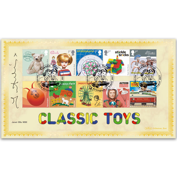 2017 Classic Toys BLCS 2500 Signed Janet Ellis MBE