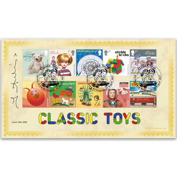 2017 Classic Toys BLCS 2500 Signed Janet Ellis MBE