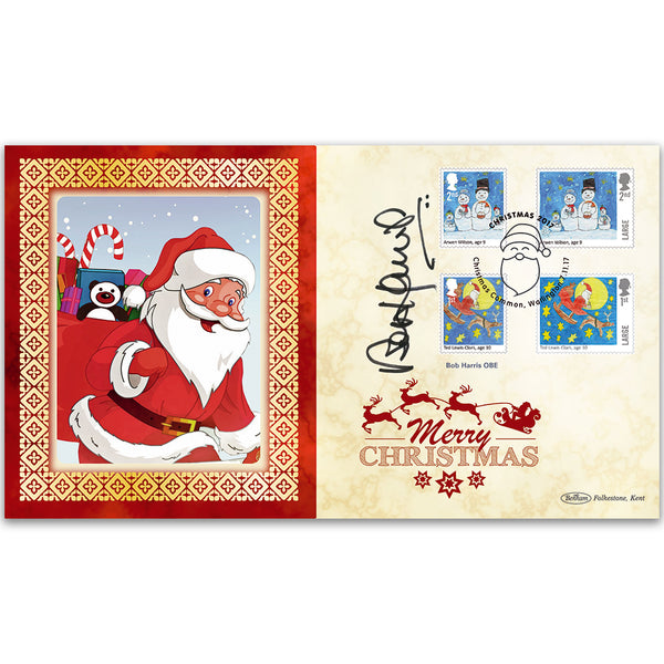 2017 Children's Christmas Stamps BLCS 5000 Signed Bob Harris OBE
