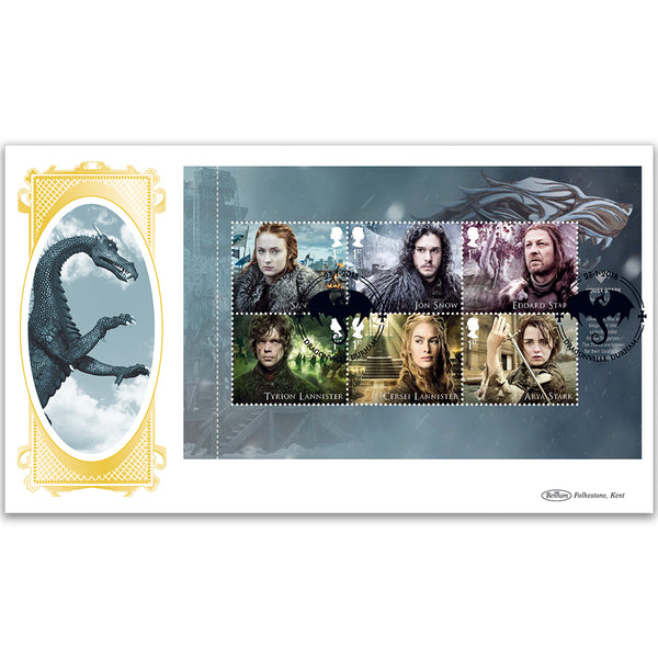 2018 Game of Thrones PSB BLCS Cover 1 - (P1) 1st x 6 PANE