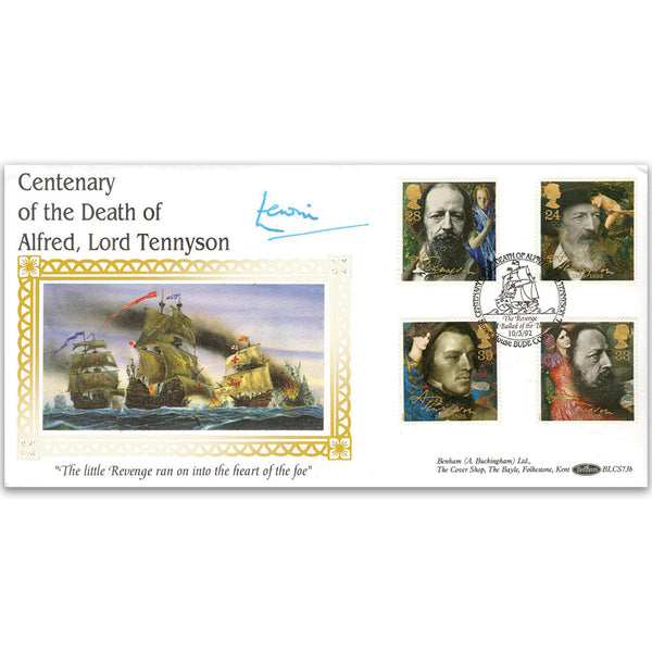 1992 Tennyson Death Centenary BLCS - Signed by Admiral of the Fleet Lord Lewin