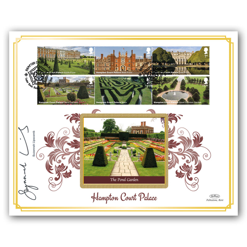 2018 Hampton Court Palace Stamps BLCS 2500 Signed Suzannah Lipscomb