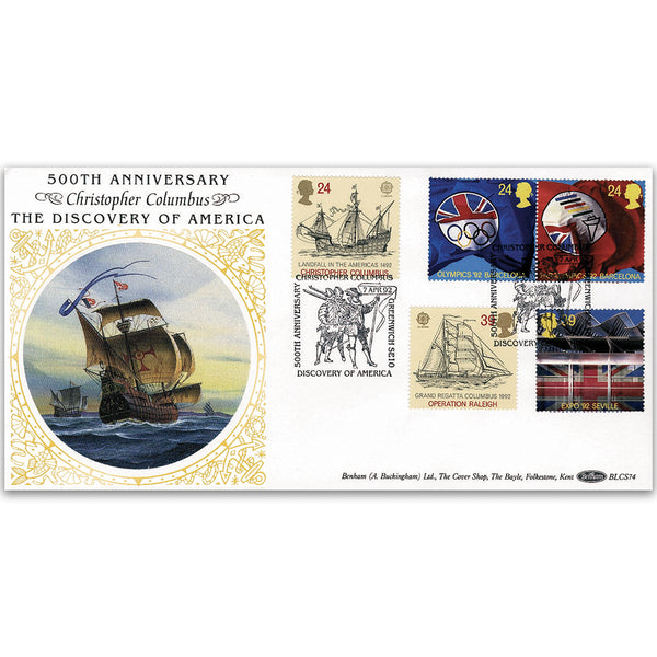 1992 Europa: International Events BLCS - Christopher Columbus, Greenwich