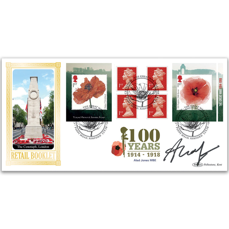 2018 WWI Retail Booklet BLCS 5000 Signed Aled Jones MBE